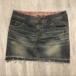 Vintage Denim Skirt 90s Shane Jeans 28” Small Women EUC